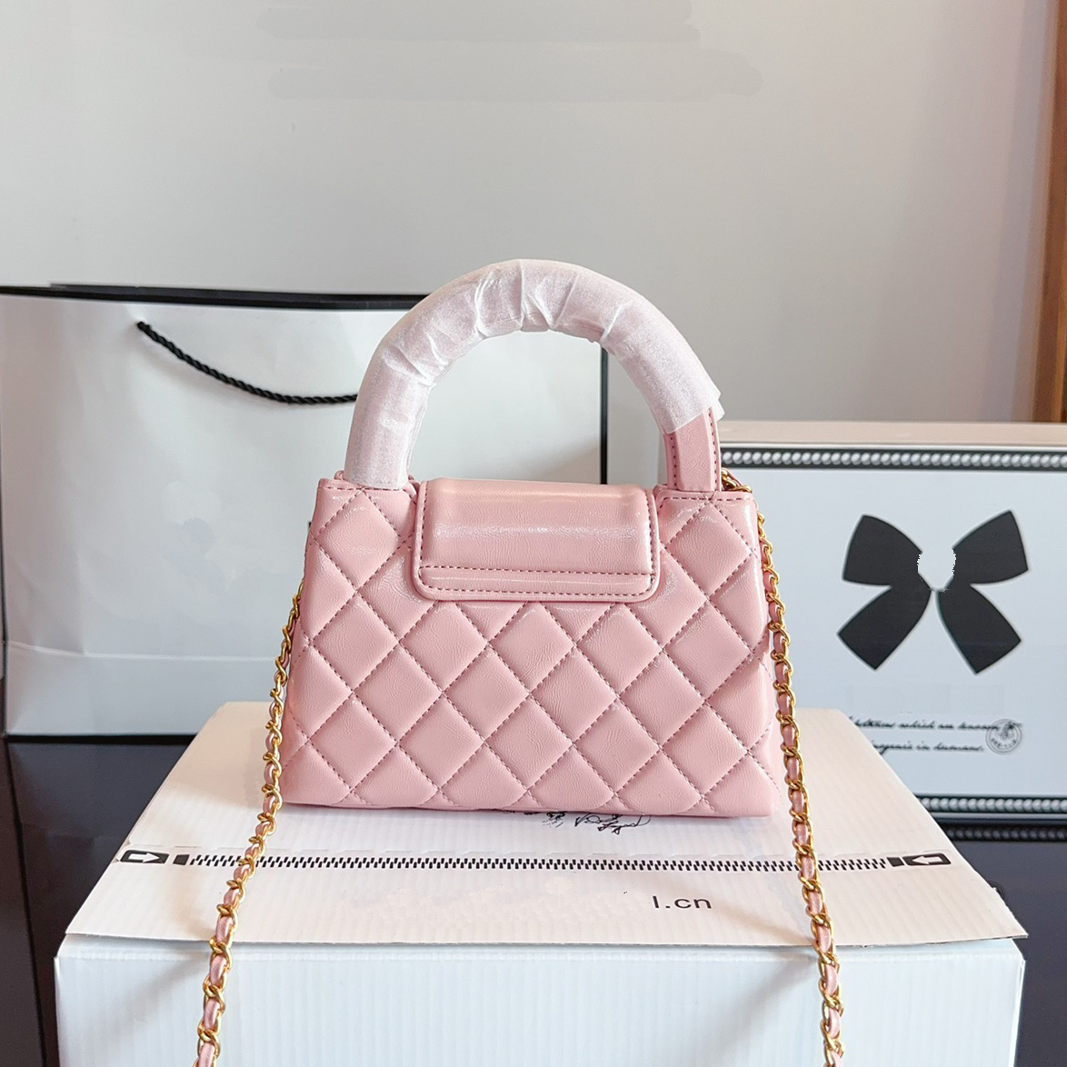 designer bag women handbag chain bag velierq shiny calf leather calssic simple retro purse party travel daily out fit luxury brand high quality bag