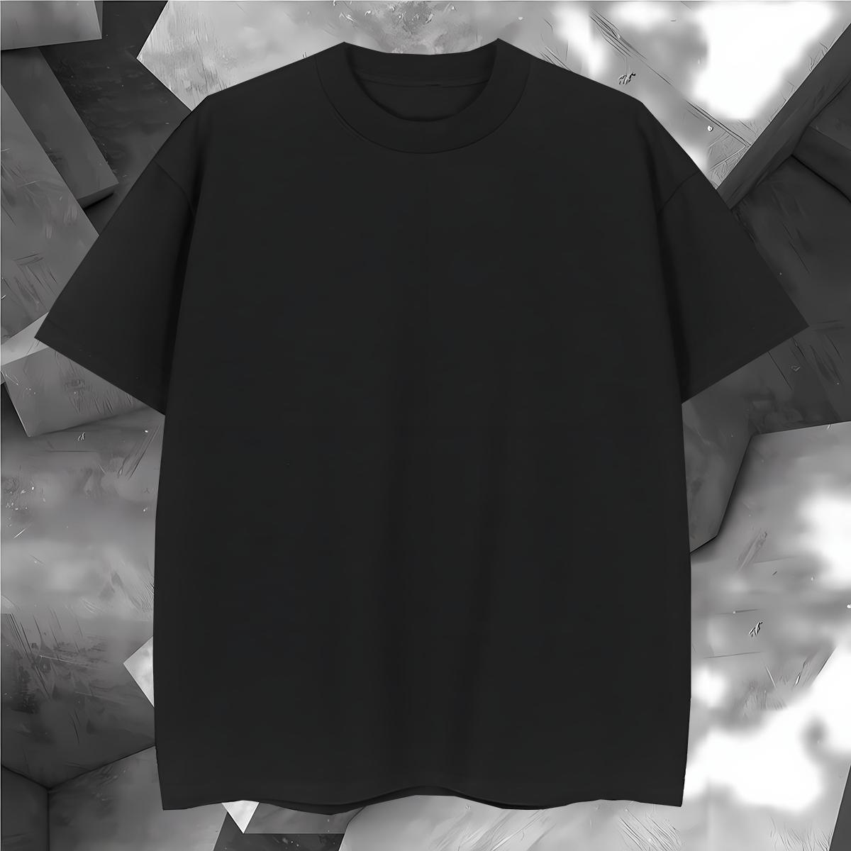 Classic T Shirts Men 230g Cotton eye of the devil Home Outdoor DIY Breathable Short Sleeve Couples T Shirts New Designer Tops