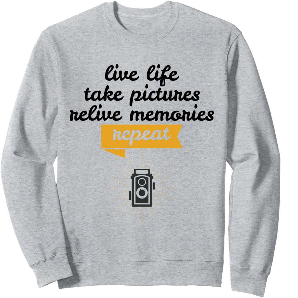 Long Sleeve Shirts for Men sweatshirt Photographer Funny Cute Journalist Gift Sweatshirt Tee Streetwear Casual tops clothes