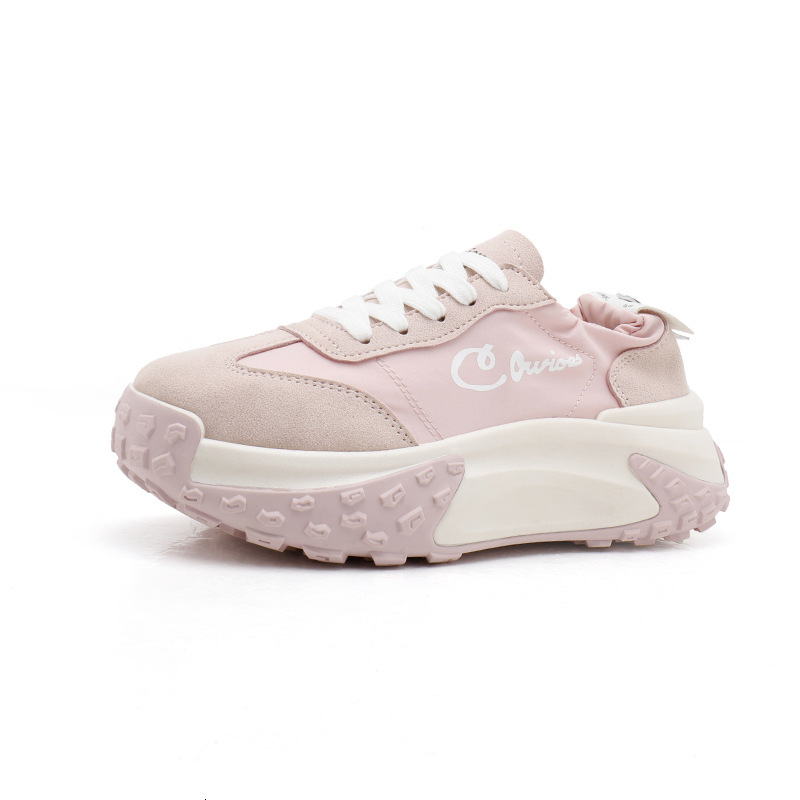 Ddmysports Autumn New Korean Version Breathable Dad Instagram Student Casual Thick Soled Running Shoes For Women W OUTDOOR