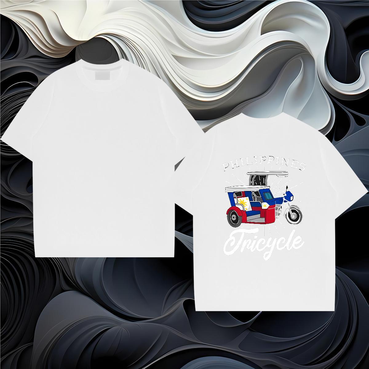 Designer T-Shirts for Men 230g 100% Cotton Motorcycle Hip Hop Street Customized Breathable Tshirt for Man Woman Fashion Designer Tees