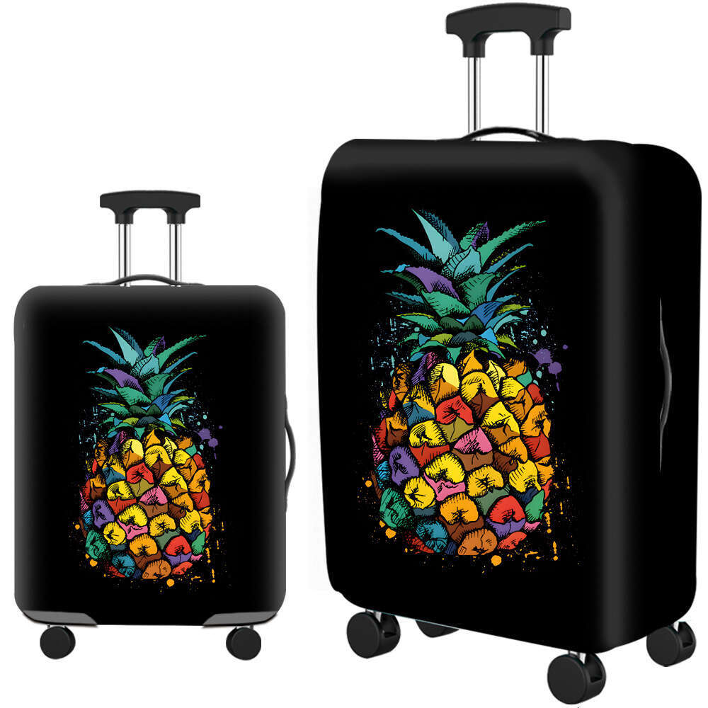 High Elastic Lage Suitcase Protective Cover Thickened Dust-proof Washable With Concealed Zipper For 18-32 Inch ee62 4