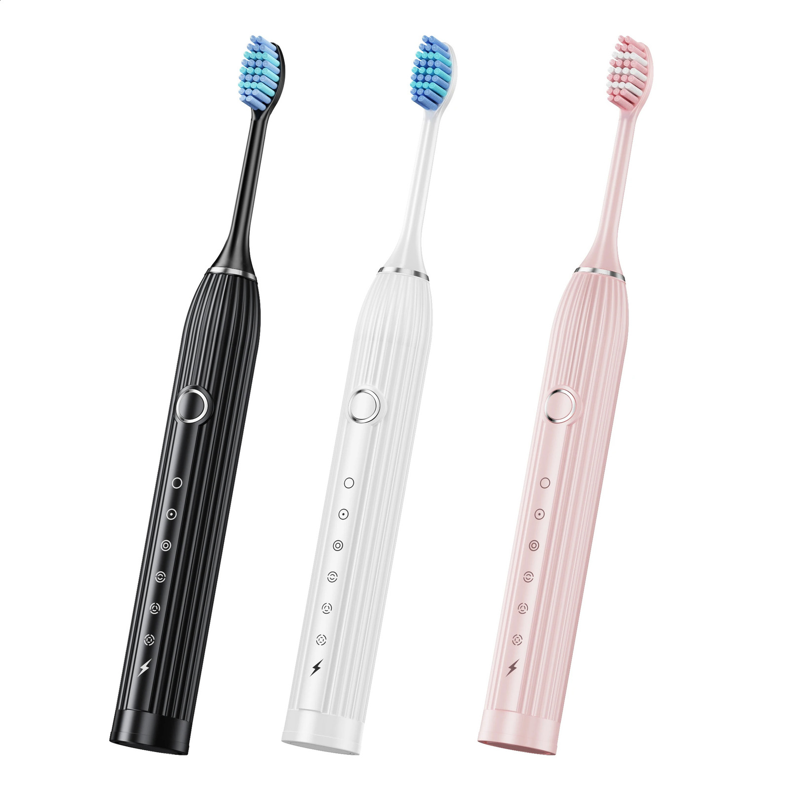 Smart electric toothbrush adult rechargeable fully automatic soft brush family combination double set cleaning toothbrush 240816 - view 7
