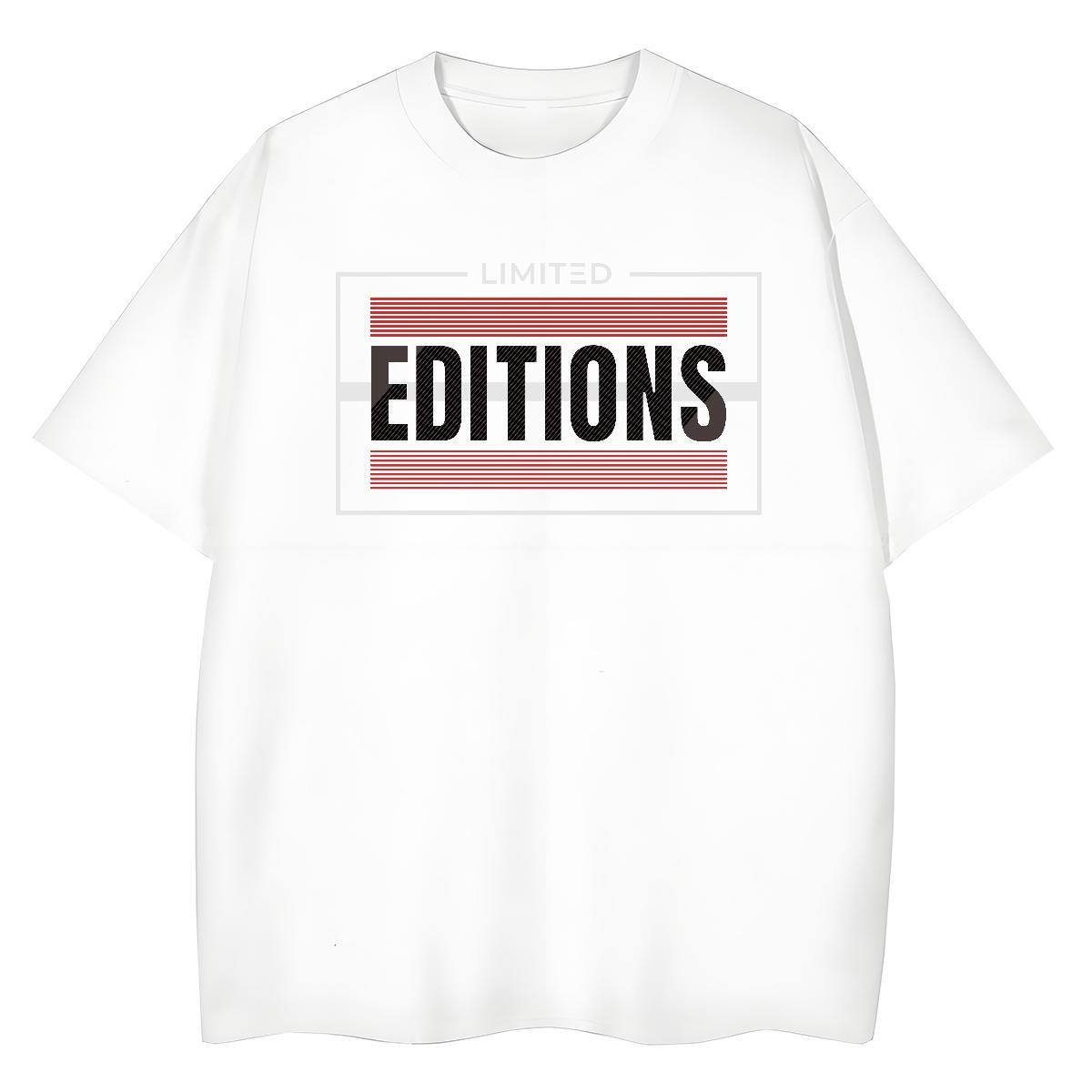 Unisex Women Tshirts 230g 100% Cotton letter Sports Casual T Shirt For Woman Breathable Crew Neck Custom Print Oversized Clothes Shirt