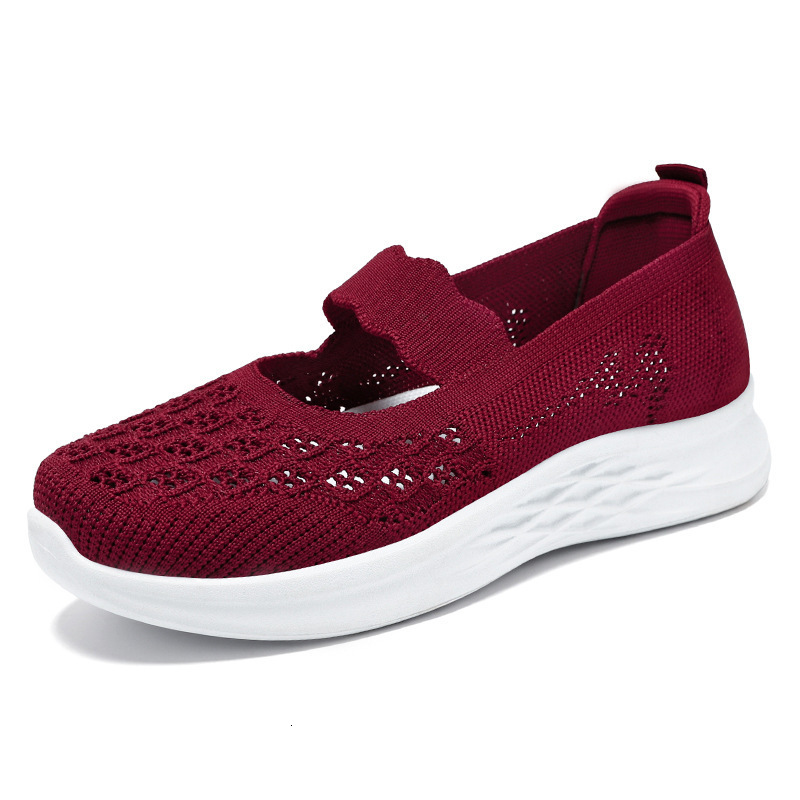 Ddmysports Summer New Network Old Beijing Cloth Fashion Mom Women S Casual Single Shoes OUTDOOR