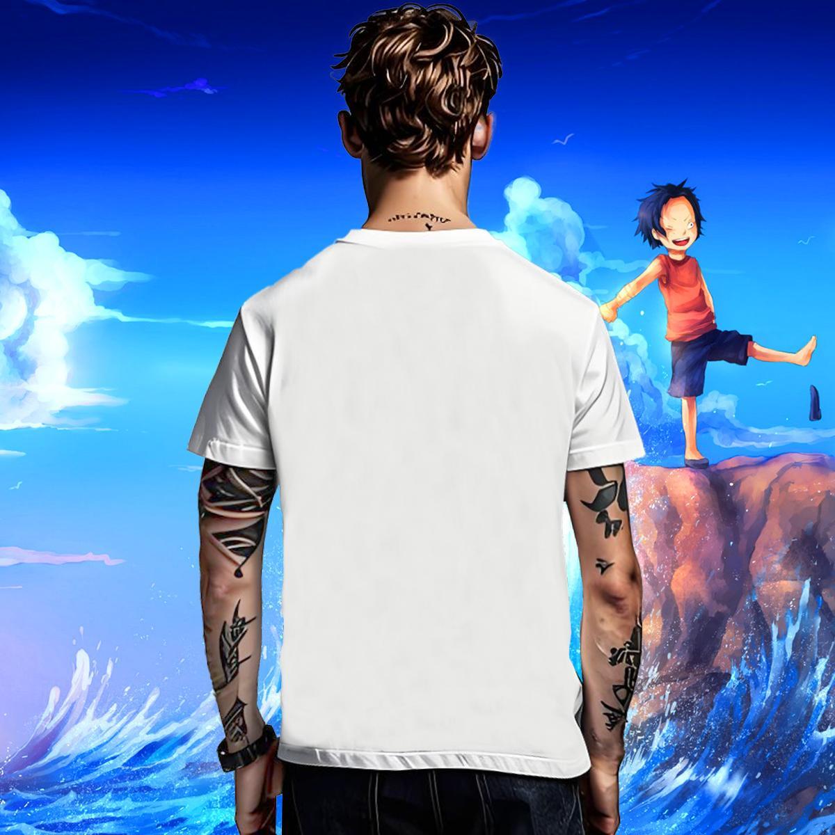 Customized Mens Tshirts 230g Cotton Spring Summer skull Breathable Short Sleeve T-Shirts for Men Free Shipping Cartoon Print Tops Shirt