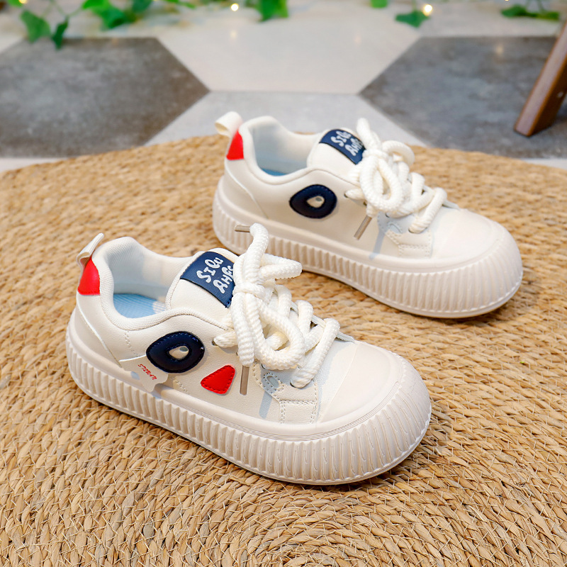 Ddmysports Autumn White New Korean Version Ins Female Student Height Increasing Thick Soled Sports Board Casual Shoes Trendy XT OUTDOOR