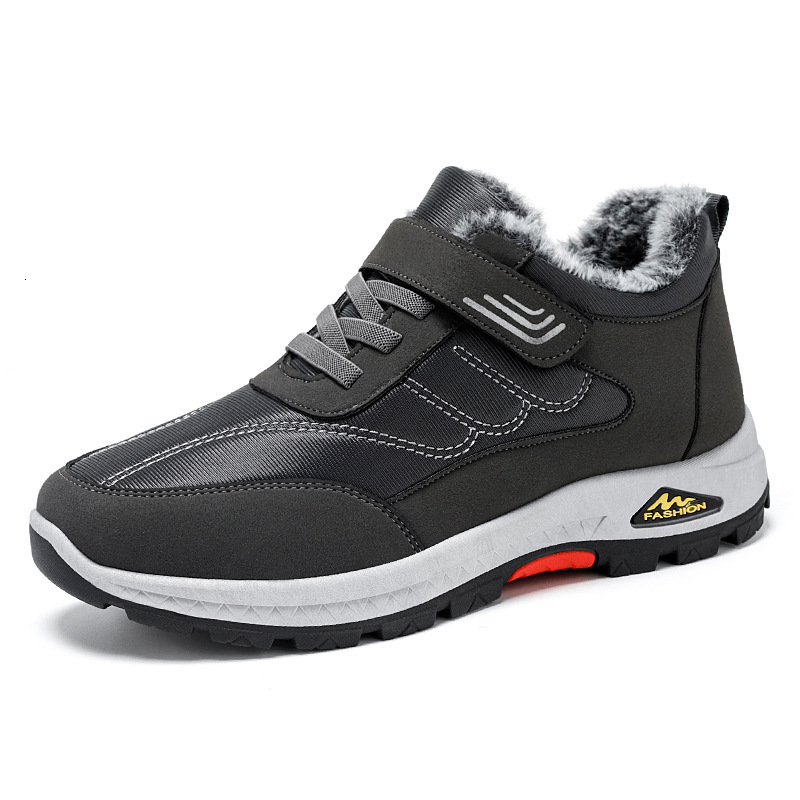 Ddmysports Cotton Autumn Winter New Walking Warm Mountaineering Shoes With Thick Velvet Snow Men S Boots OUTDOOR