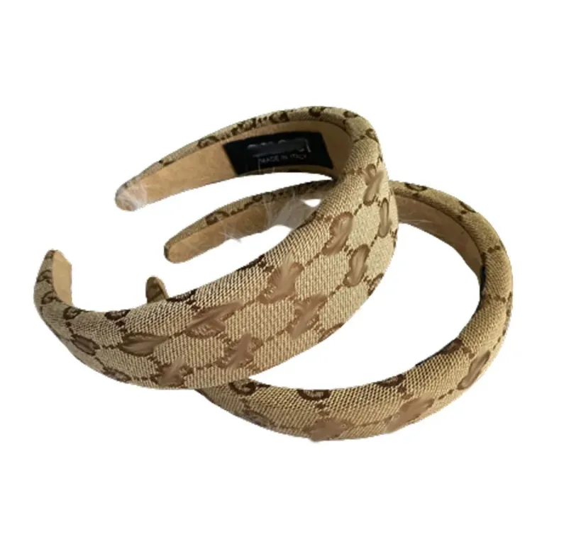 Designer Letter Triangle Headbands Hair bands For Women Girl Brand Elastic Headband Sports Fitness Headband Head Wrap