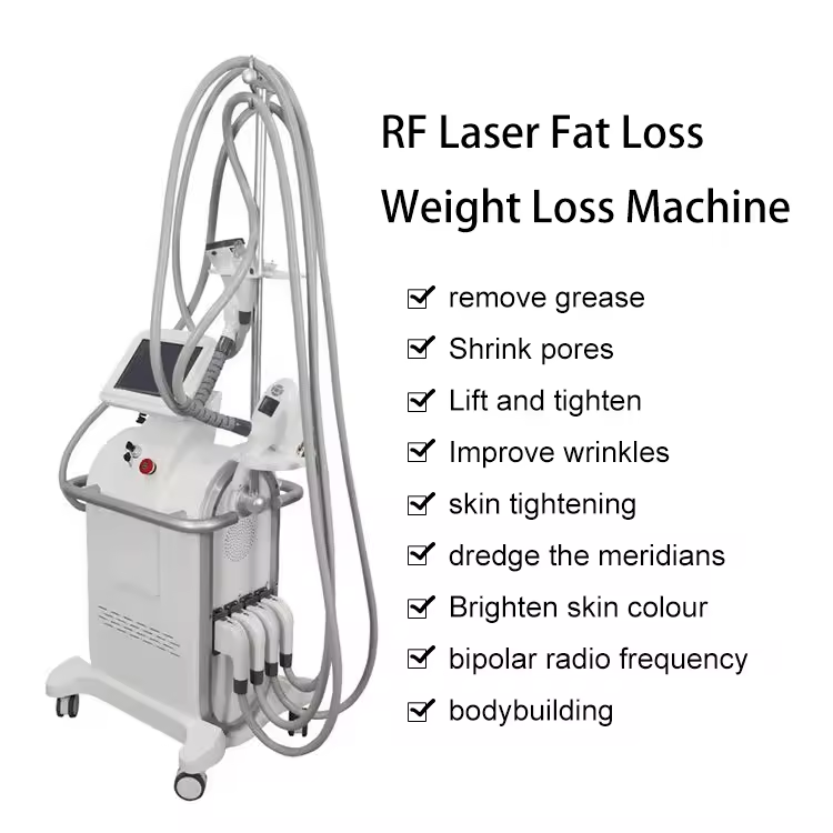 Velashap Roller Message Slimming Device RF 40K Cavitation Machine Fat Removal Rf Firm Skin Vacuum Rolling Slimming Fat Dissolving Body Sculpting Machi