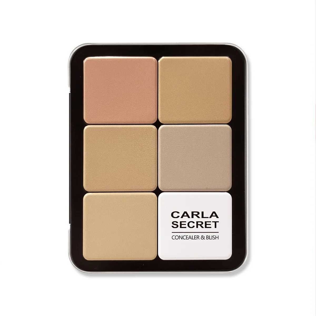 12-color iron box concealer blush cream matte highlight contour makeup all-in-one paletteCL240812
