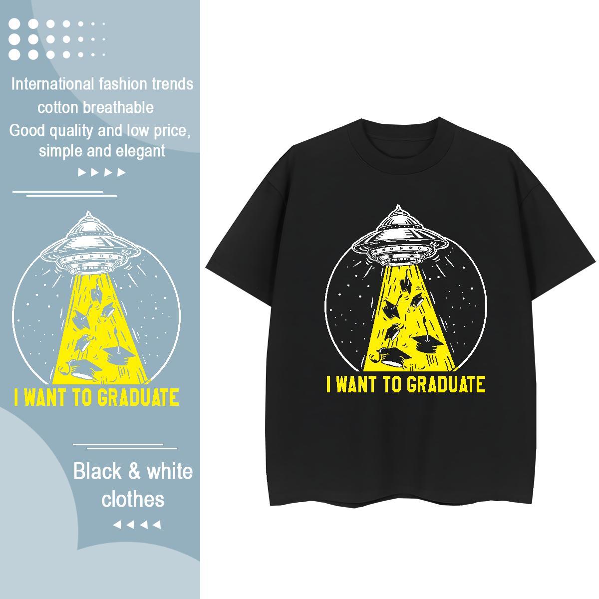 New Arrival T-Shirts Short sleeve Soft 100% Cotton 230g Couples T Shirts Plus Size Custom ET Hip Hop Street Comfortable Tee Shirt