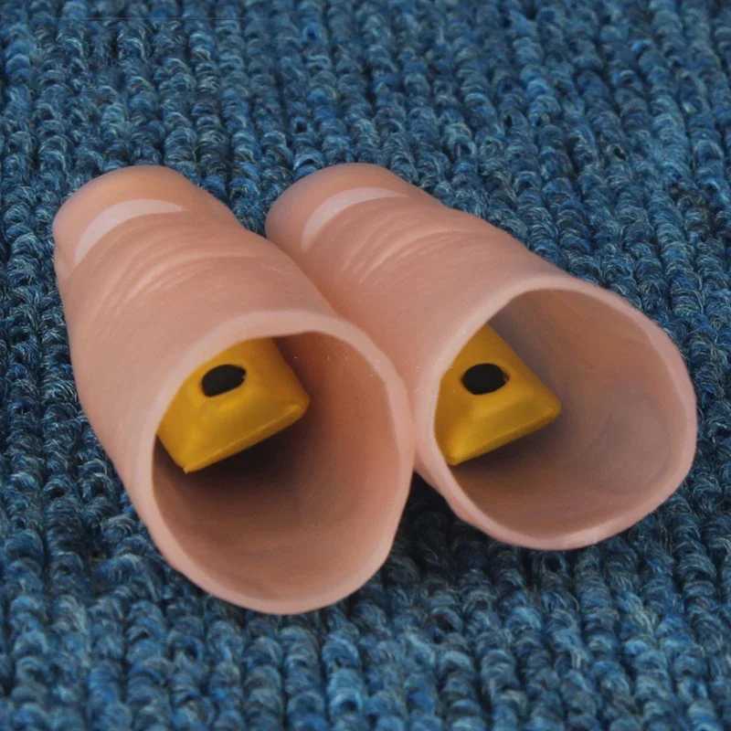 Professional Light-Pair Set (Red/Four Colors) Magic Tricks LED Thumb Tips Light Magia Props Stage Illusions Gimmicks Accessories Y240817