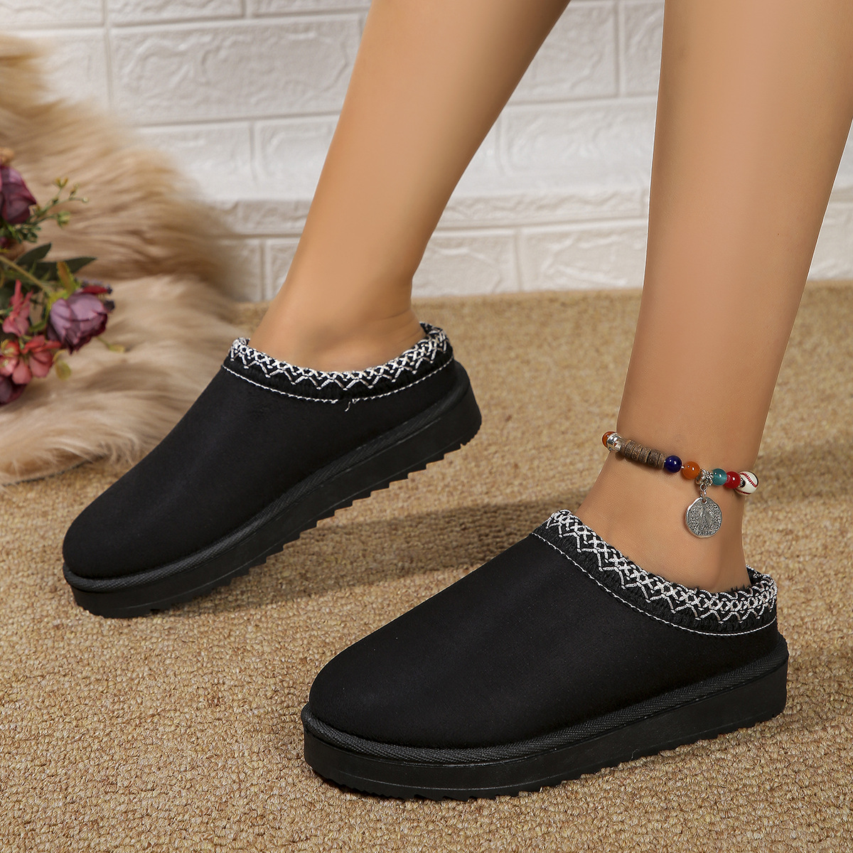 2024 New Free Shipping Designer Winter Snow Fur Boots Womens Platform Shoes Booties