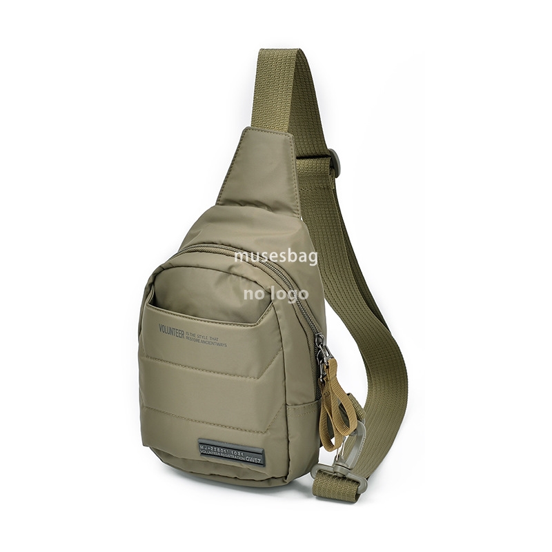 New high quality outdoor leisure men's chest bag riding bag Oxford cloth men's bag single shoulder crossbody bag men