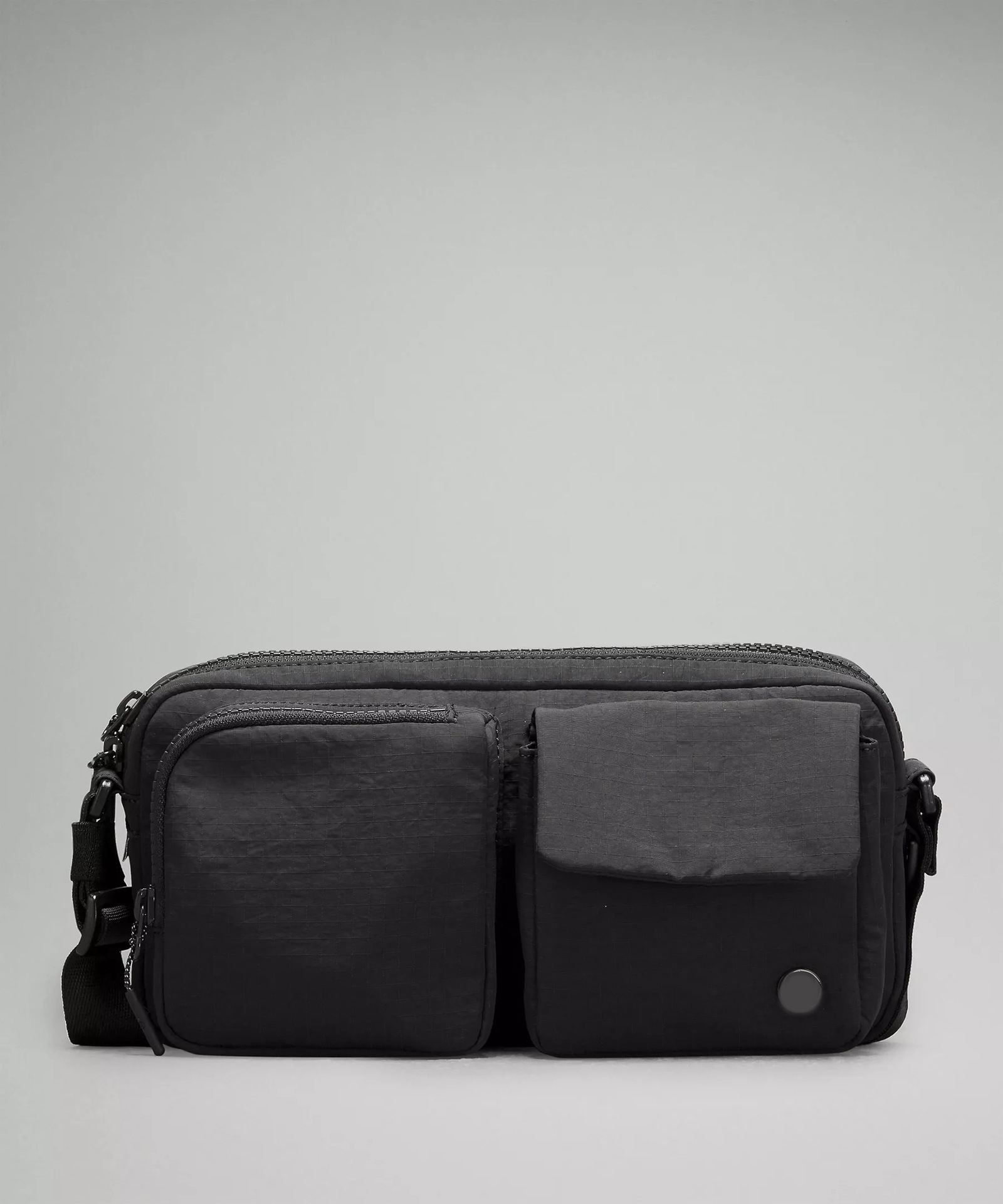 2025--Multi-pocket crossbody Single shoulder messenger Light portable small Fashion multi-functional sports bag webbing tote Bags
