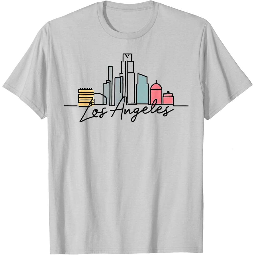 2025S Fashion Designer T Shirt For Mens Los Angeles California LA Skye Souvenir Gift T Shirt Shirts Tshirt Graphic Tee Casual Tops Clothes Short Sleev