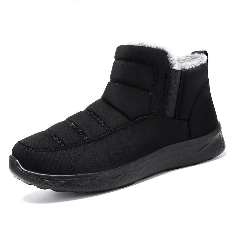 Ddmysports Winter New Live Streaming Snow For Men With Thick Boots Plush Both S And Women Warm Couple Cotton Shoes OUTDOOR