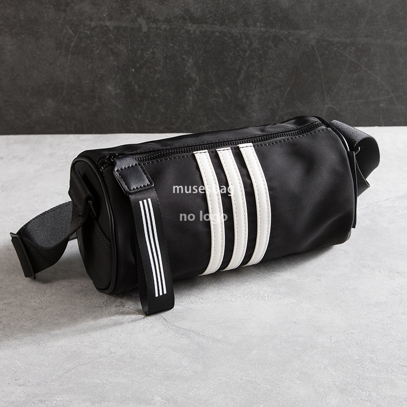 Korean fashion men's and women's cyder personality everything simple mobile phone niche striped small body casual crossbody bag 668a