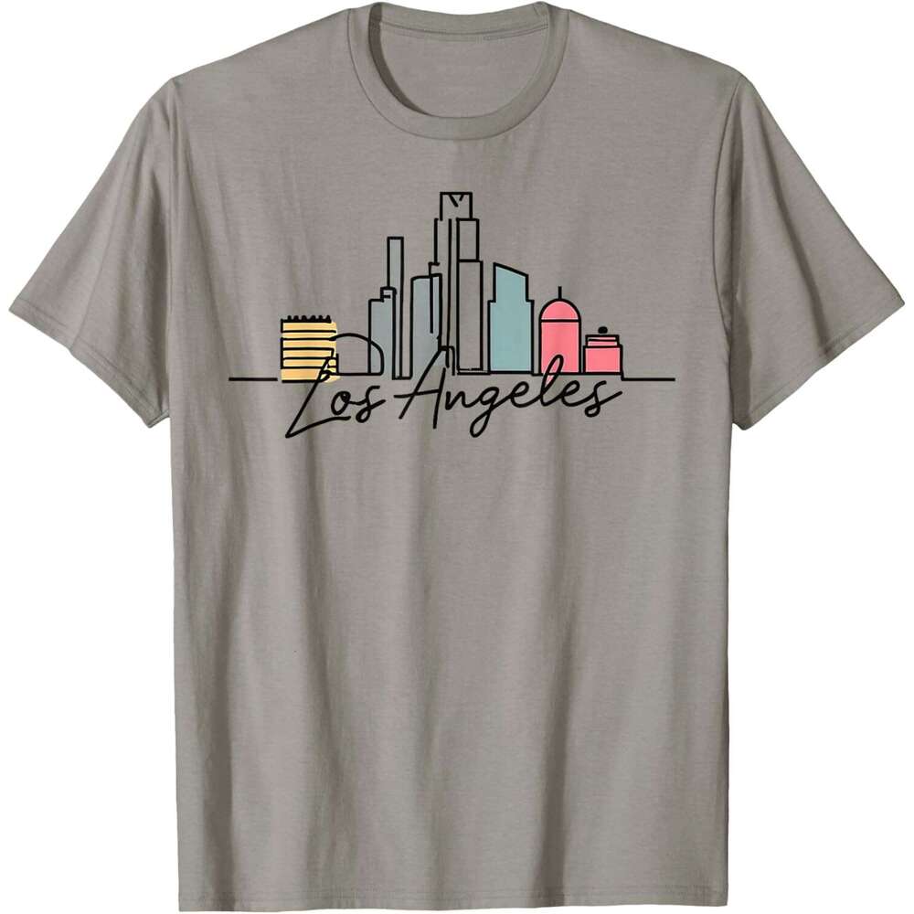 2025S Fashion Designer T Shirt For Mens Los Angeles California LA Skye Souvenir Gift T Shirt Shirts Tshirt Graphic Tee Casual Tops Clothes Short Sleev