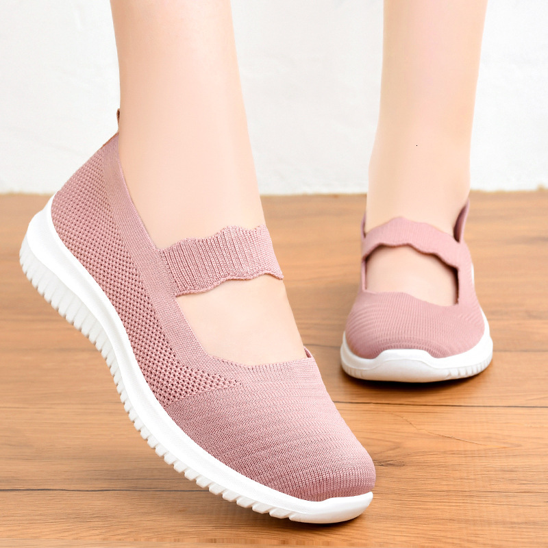 Ddmysports Spring And Summer New Casual Fashionable Shallow Mouth Mom S One Step Shoes Large Size Women OUTDOOR