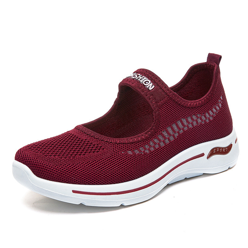 Ddmysports New Women S Cloth Tiktok Breathable Middle Aged And Elderly Mothers Shoes OUTDOOR