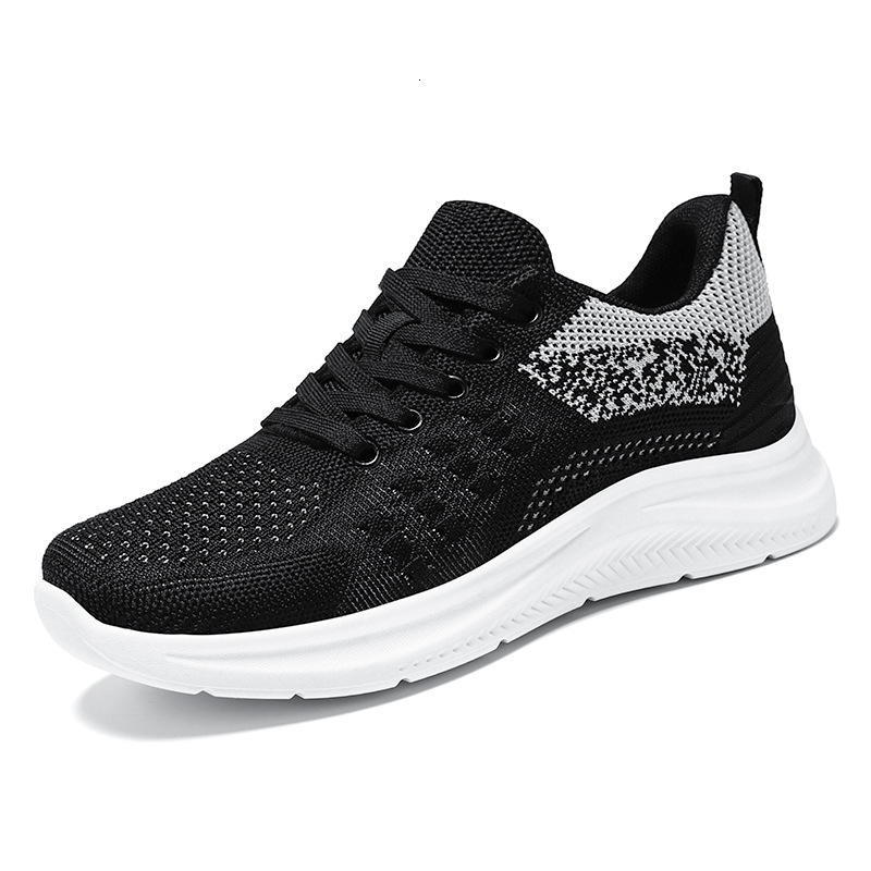 Ddmysports Shoes In Autumn New Women S Fly Woven Lightweight And Breathable Running Shoes Casual Sports For OUTDOOR