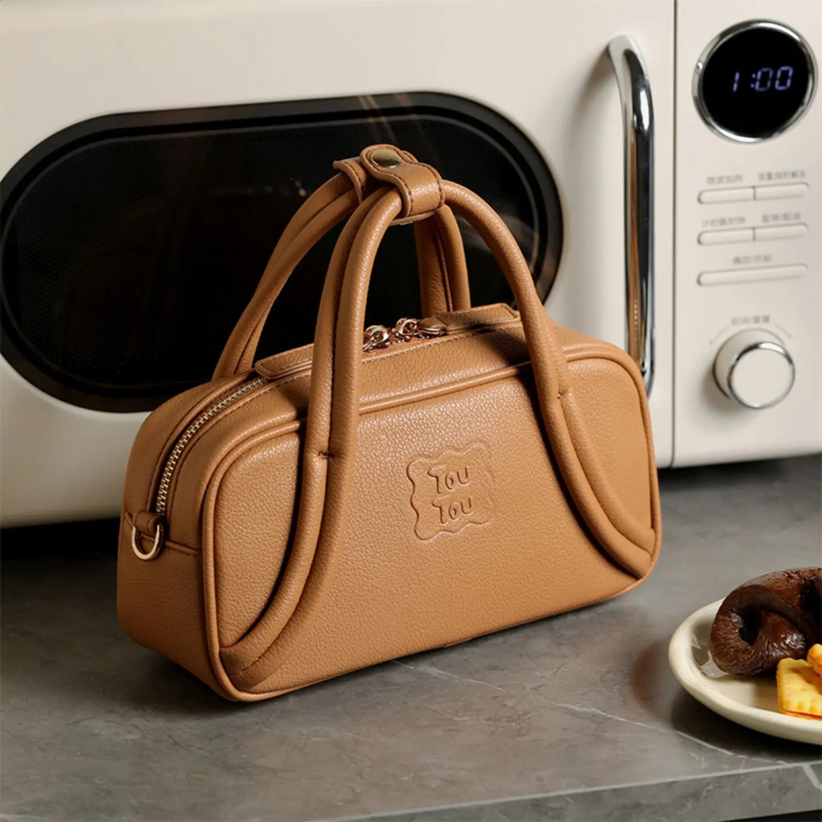 TOUTOU Fall and Winter Handbag y Retro Ladies Shoulder Bag Daily Travel Use Boston 240817