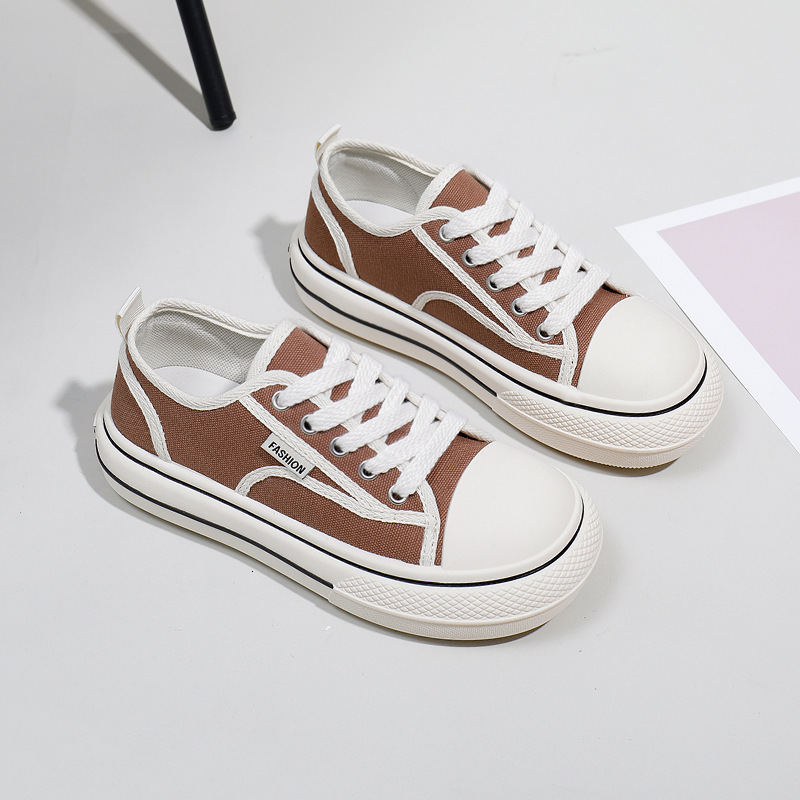 Ddmysports Summer New Korean Canvas For Female Students Wearing Thick Sole Casual Instagram Trendy Board Women S Shoes BR OUTDOOR