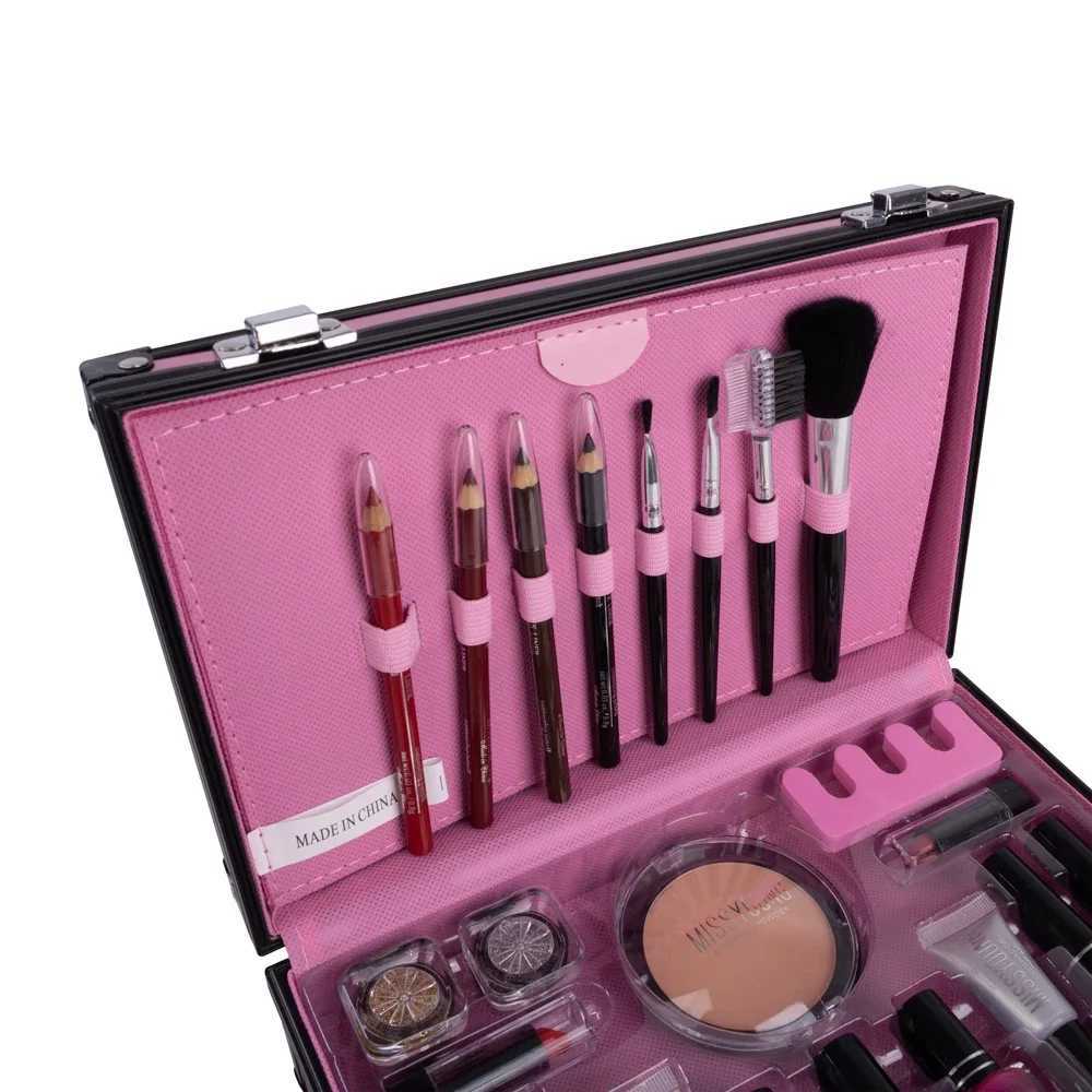 Professional Makeup Set Box Suitcase Make up Kit Lipstick Makeup Brushes Nail Polish Set Cosmetic For Makeup Eyeshadow PaletteCL240812