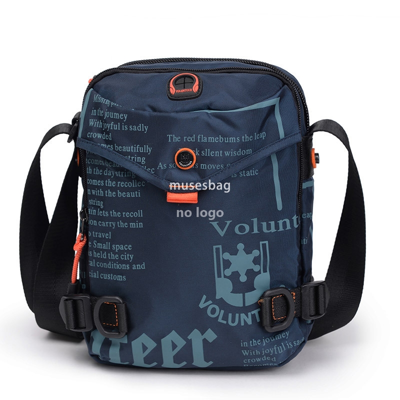 New high quality fashion shoulder bag men's casual men's bag personality crossbody bag Oxford cloth bag