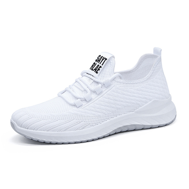 Ddmysports Men S Casual Spring Autumn New Items Men Fly Woven Fabric Shoes Breathable And Trendy Running Sports OUTDOOR