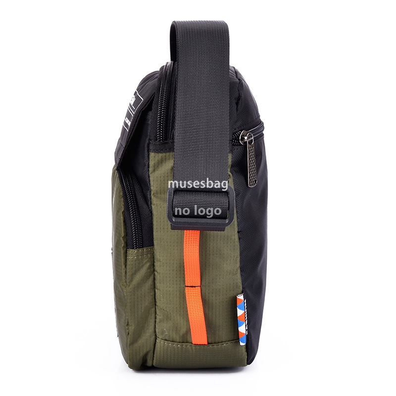 New men's shoulder bag fashion casual crossbody bag men's vertical handbag waterproof nylon bag small bag