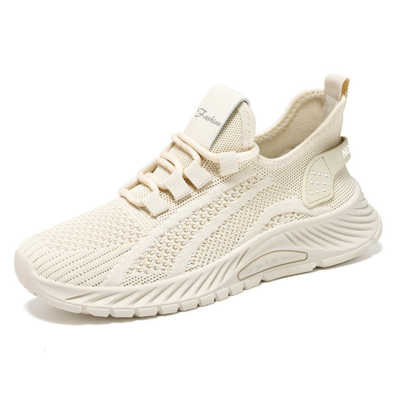 Ddmysports Shoes For Women In Spring And Autumn Fashionable Casual Sports Single Shoes Trendy Flying Woven S OUTDOOR