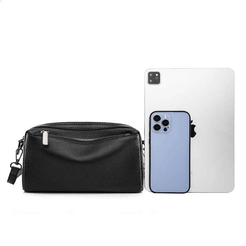 100% pure cotton y large capacity small messenger bag womens casual shoulder fashionable cross body 240821