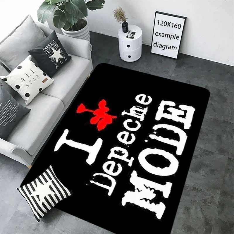 Kitchen Carpet Living Room Depeche Mode Rugs Foot Carpets Entrance Doormat Kawaii Rug Floor Mats Non-slip Mat Home Inside Decor Y240816