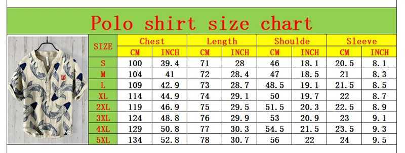 2024 new linen shirt 100% mens Japanese art landscape ink bamboo bird fish 3D printing fashion casual Henry V-neck shirtW240726