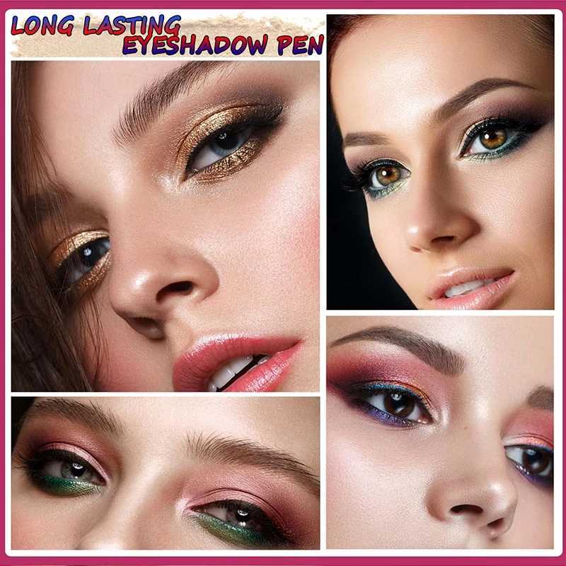 Eyeshadow Stick12 Colors Matte Professional Bright-Colored Contouring and Highlight Eyeshadow Stick Cream Eyeshadow WaterproofCI240812