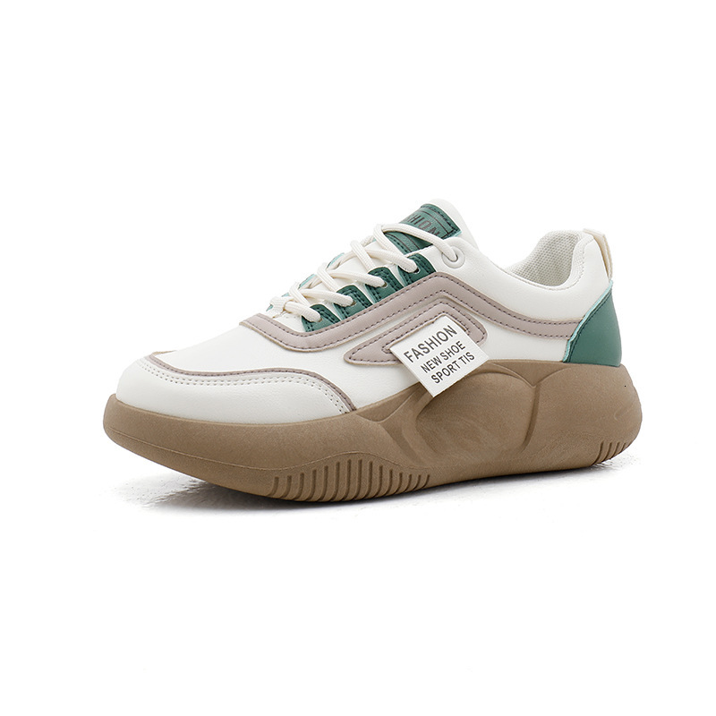 Ddmysports Little White Spring New Korean Versatile Female Student Thick Sole Board Casual Sports Breathable Women S Shoes OUTDOOR