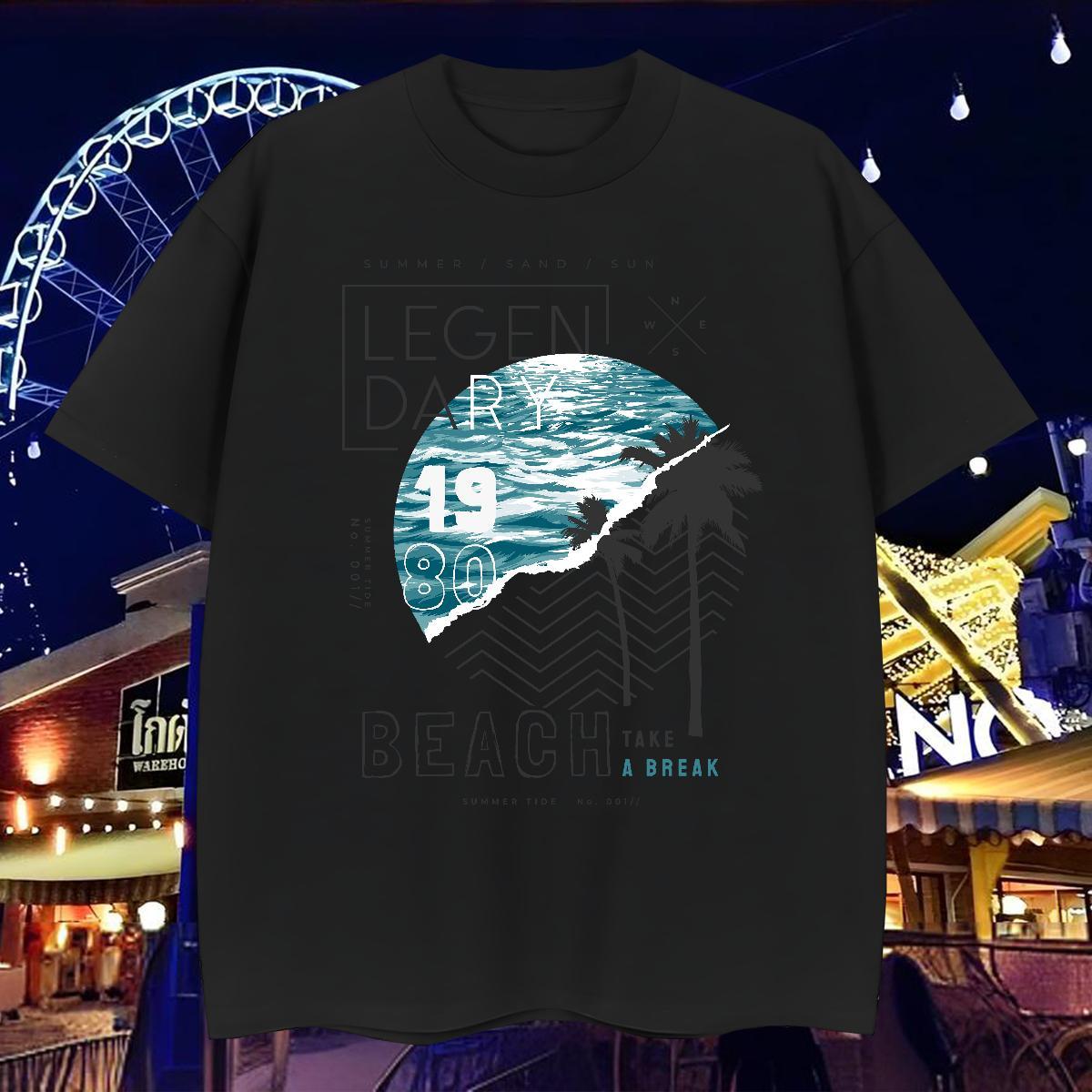 High Quality T-Shirts for Men 230g Pure Cotton letter Spring Summer Custom Big Size Short Sleeve Soft Tshirt for Man Woman DIY Top Tees