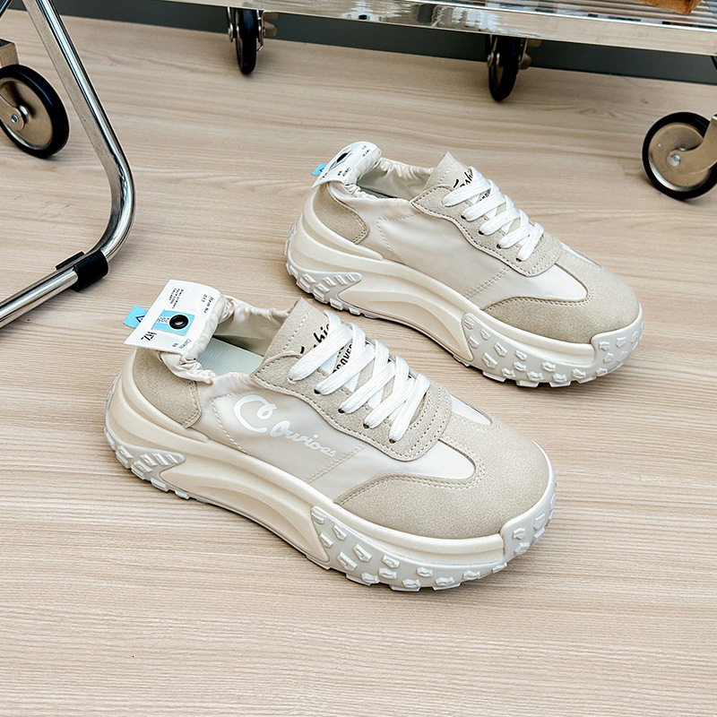Ddmysports Autumn New Korean Version Breathable Dad Instagram Student Casual Thick Soled Running Shoes For Women W OUTDOOR