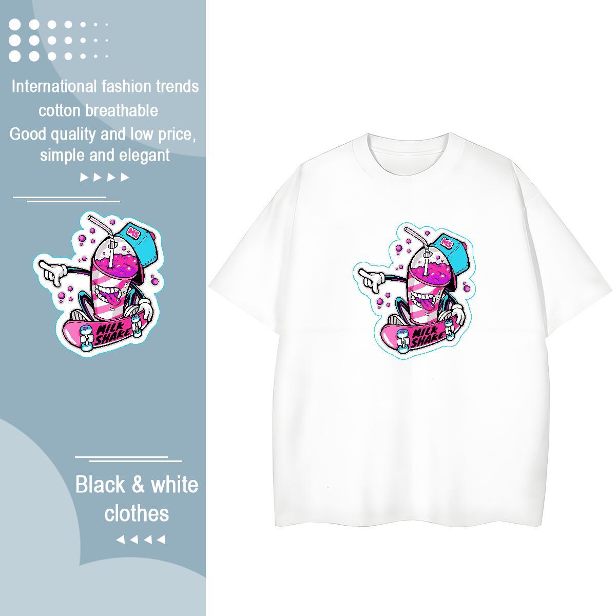 Designer T-Shirts Breathable 230g Pure Cotton Women Tees Oversized skateboarding Street Casual Free Shipping Tshirts
