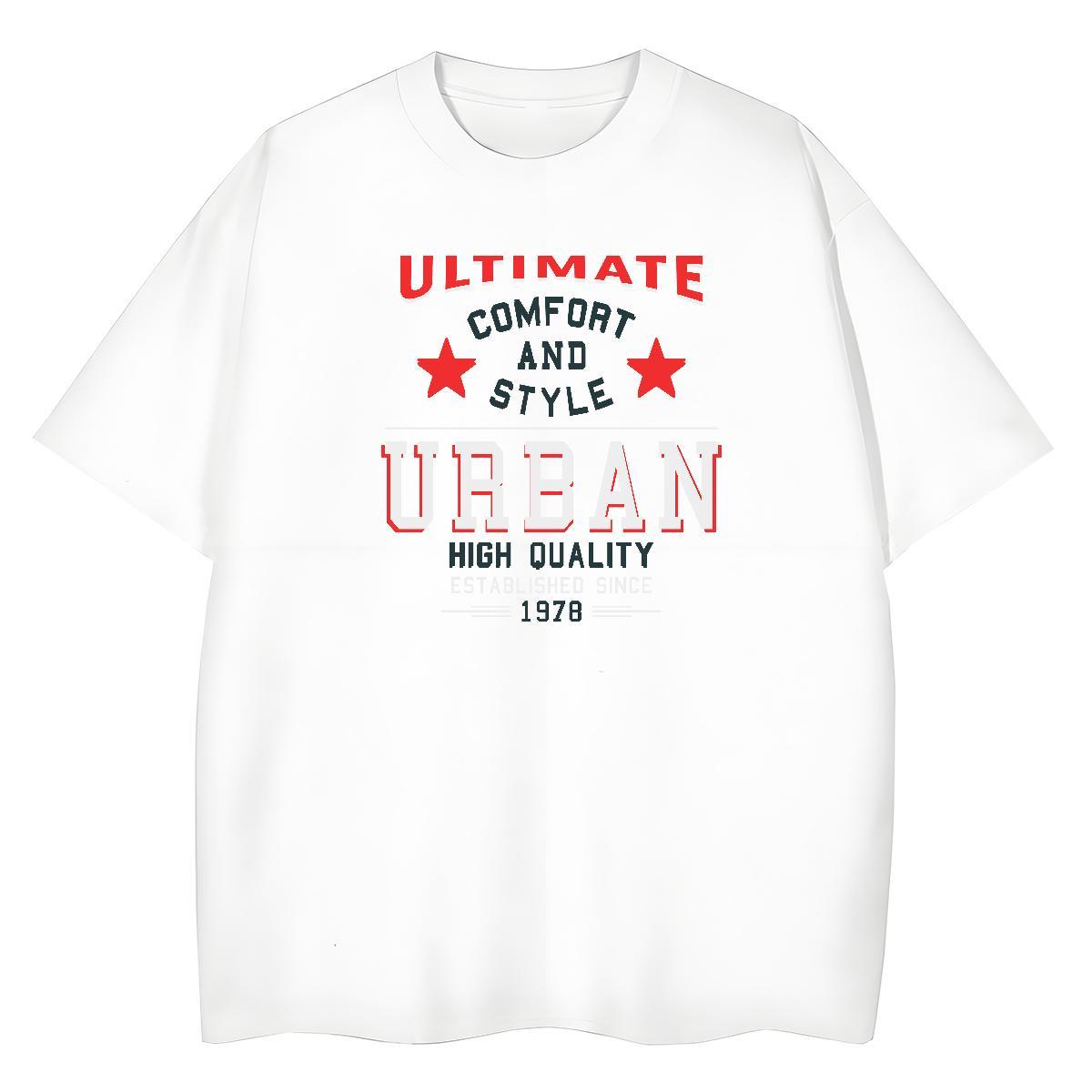 Soft Woman Tshirt 230g Pure Cotton letter Street Wear T shirt Comfortable Plus Size Cartoon Tee Shirt