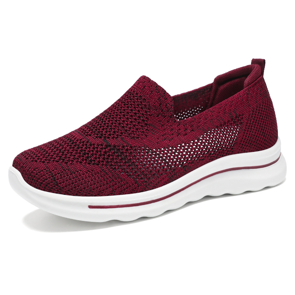 Men S Lazy Casual Shoes One Foot On Summer Breathable Middle Aged And Elderly Dad OUTDOOR
