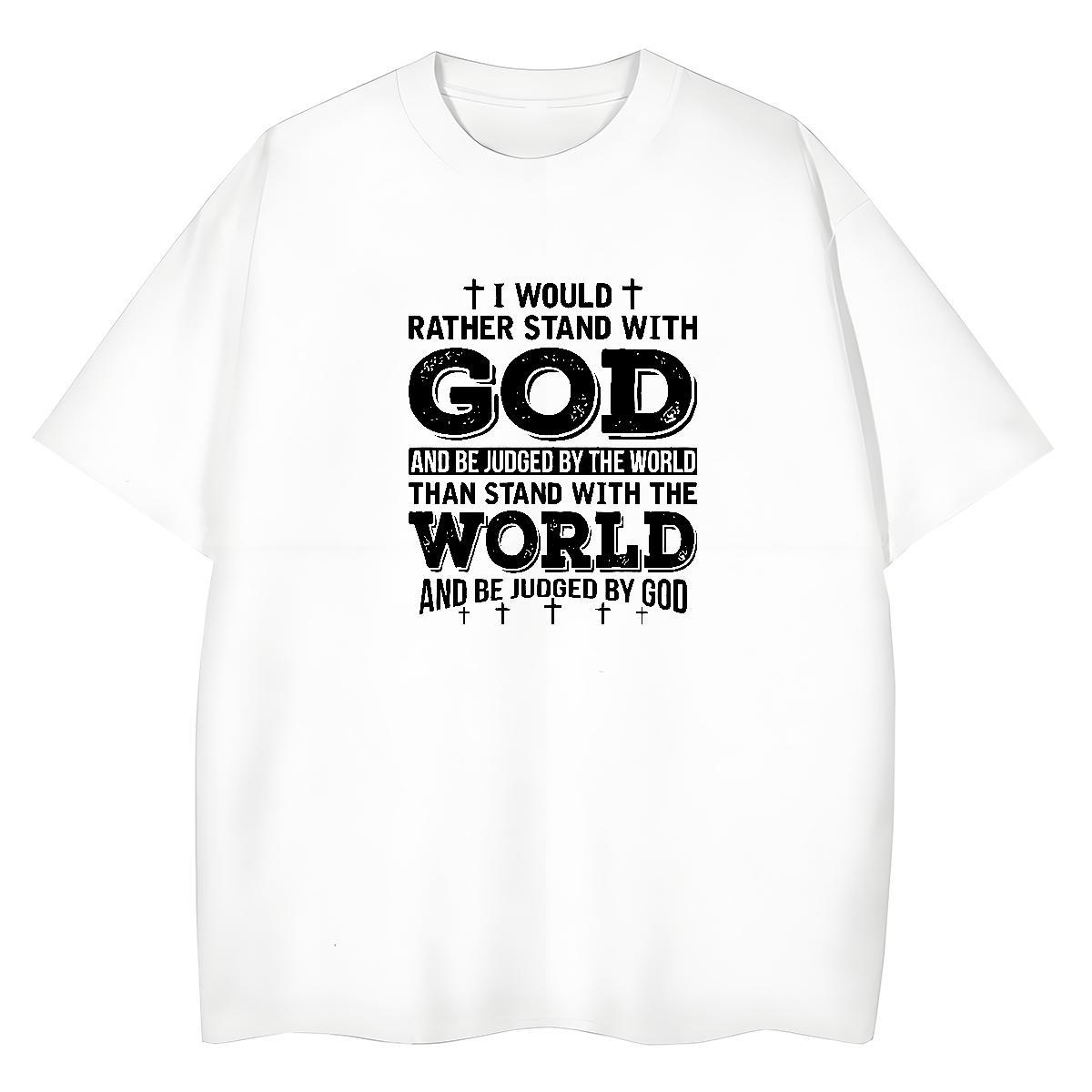 High Quality T shirt 230g Pure Cotton letter Casual Anime Print Breathable Mens Tshirts Designer Fashion Tees Shirts