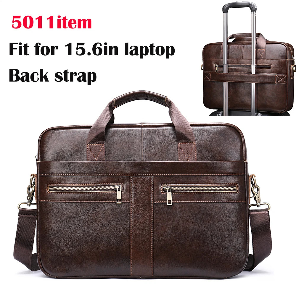 WESTAL Mens Briefcases Mens Bags Genuine Leather Lawyer/Office Bag Laptop Bag Mens Leather Briefcases Bag for Documents 240816