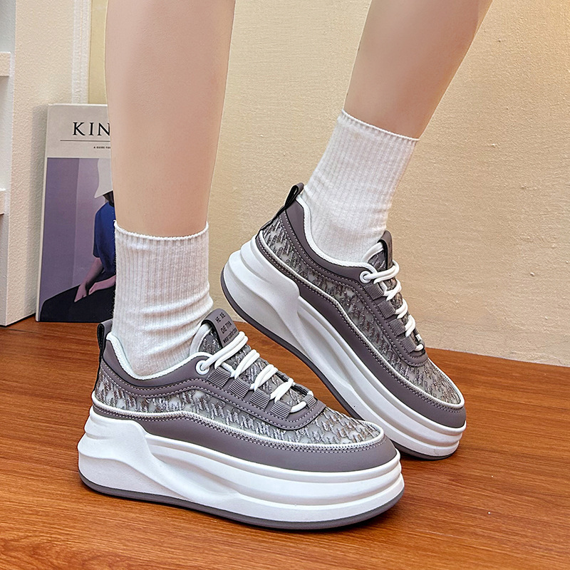 Ddmysports Spring New Instagram Korean Basic Little White Female Eightening Student Running Board Breathable Casual Shoes XT OUTDOOR
