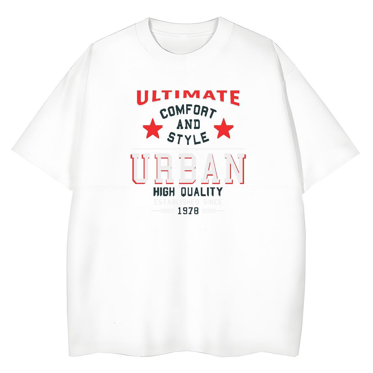 Soft Woman Tshirt 230g Pure Cotton letter Street Wear T shirt Comfortable Plus Size Cartoon Tee Shirt