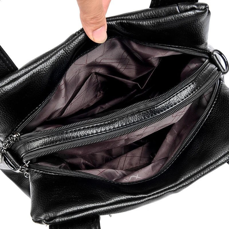 y handbag womens bag ner large capacity ten font shoulder real leather 240817