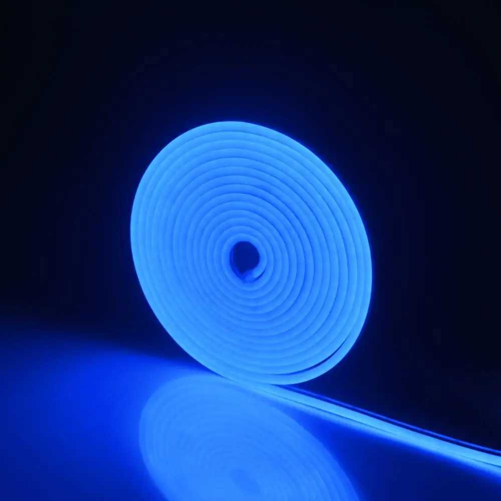 12V LED neon light flexible strip light bedroom game room wall hanging Christmas party decoration waterproof B240817
